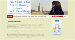 Desktop Screenshot of petersburg-begleitung.com